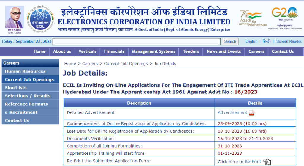 ecil recruitment 2023