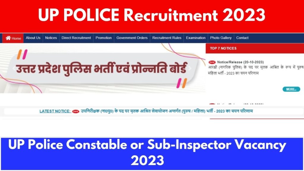 UP Police Constable Recruitment