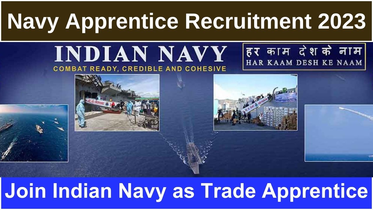 Indian navy apprentice recruitment 2023