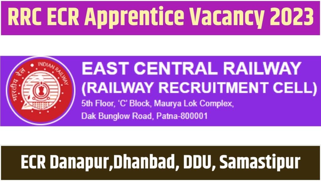 rrc ecr apprentice recruitment 2023