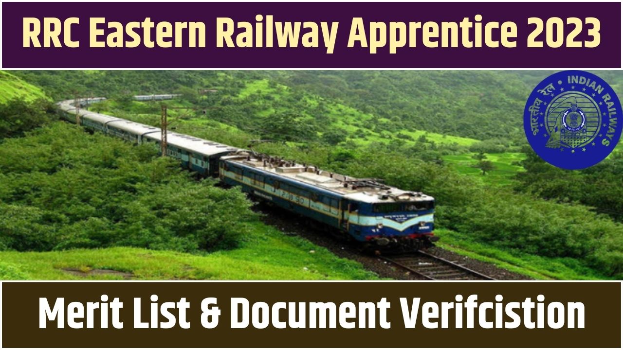 Eastern Railway Apprentice Merit List 2023