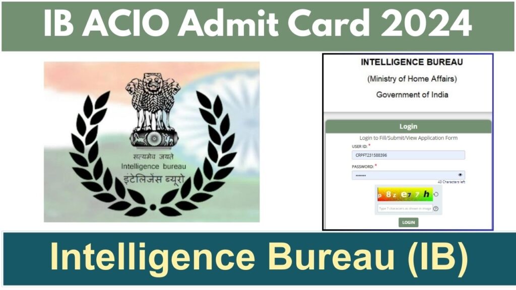 ib acio executive admit card 2024