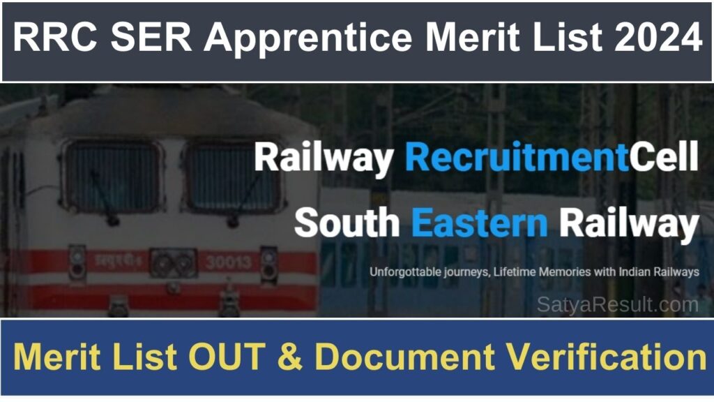 South Eastern Railway Apprentice Merit List 2023 south eastern railway apprentice merit list 2024