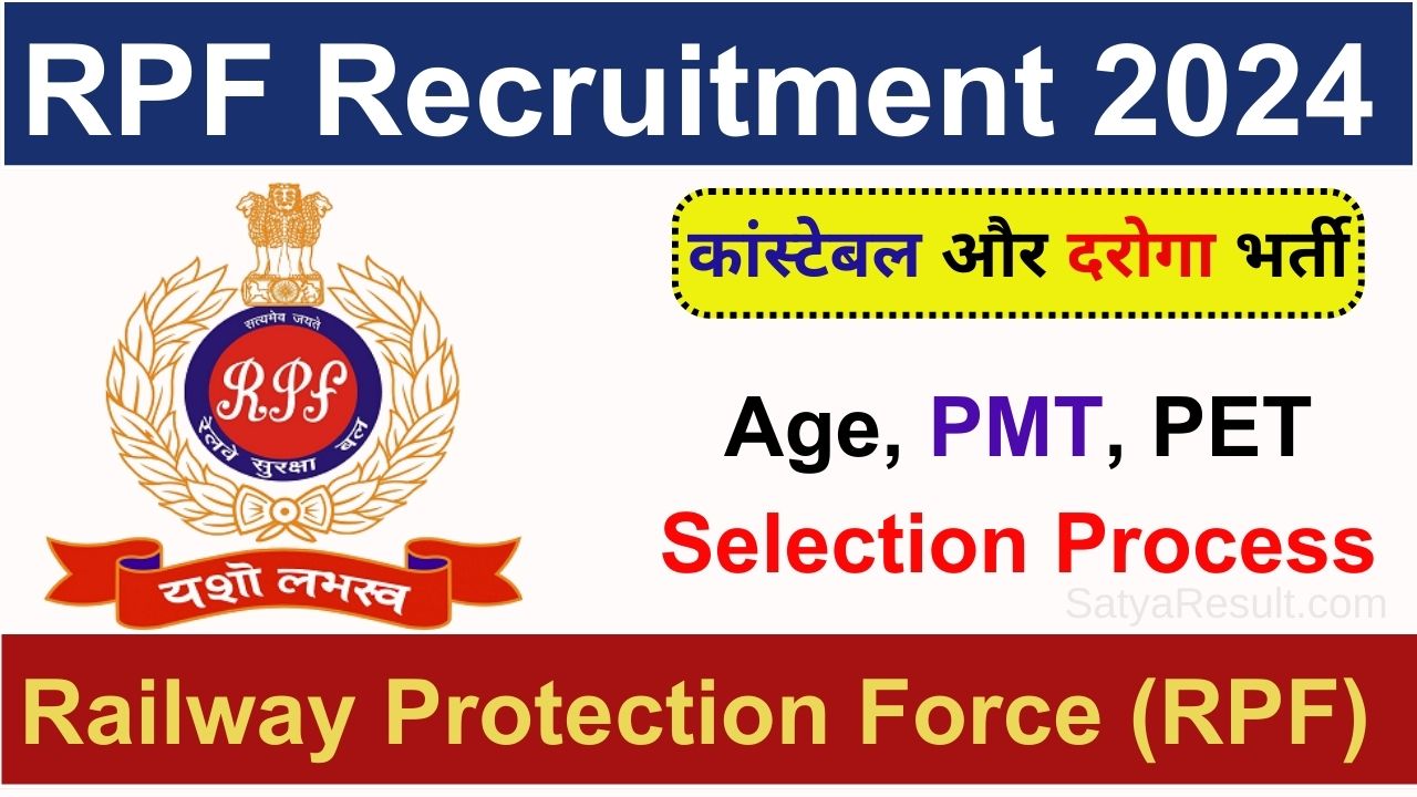 Railway RPF Recruitment 2024 rpf recruitment 2024