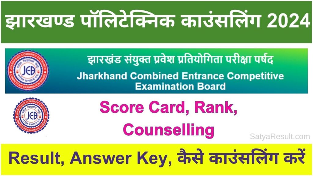 Jharkhand Polytechnic Result 2024