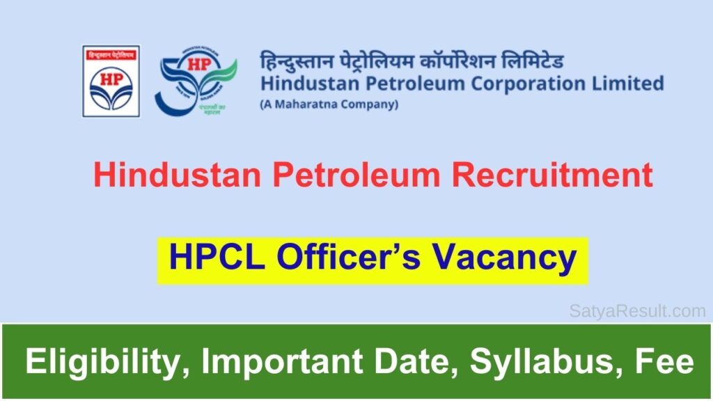 HPCL Recruitment 2024